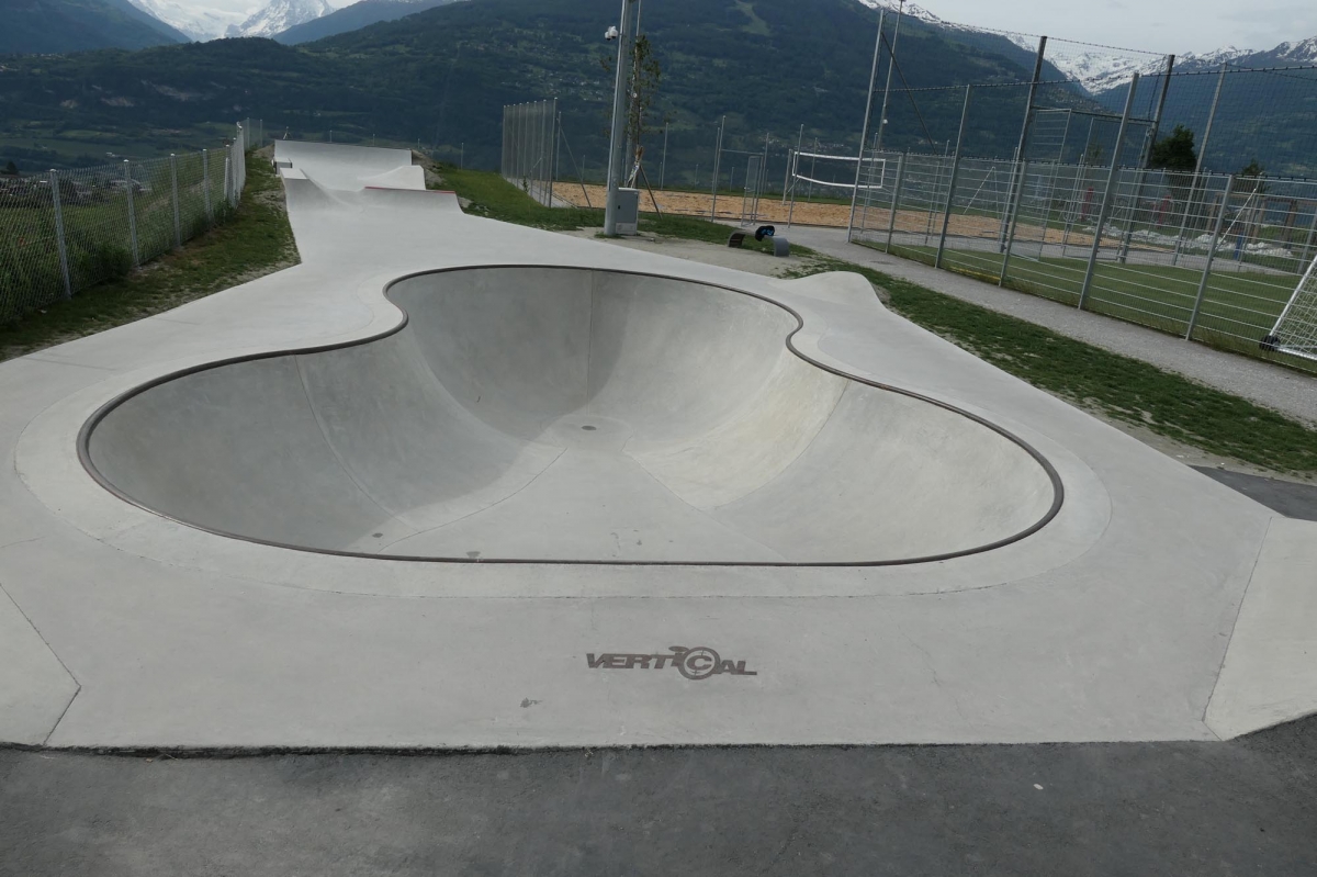 CH Savièse - Parc de skate en béton
