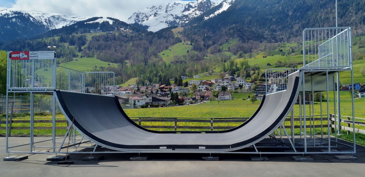 CH Wangs – New Mini Ramp in Sarganserland