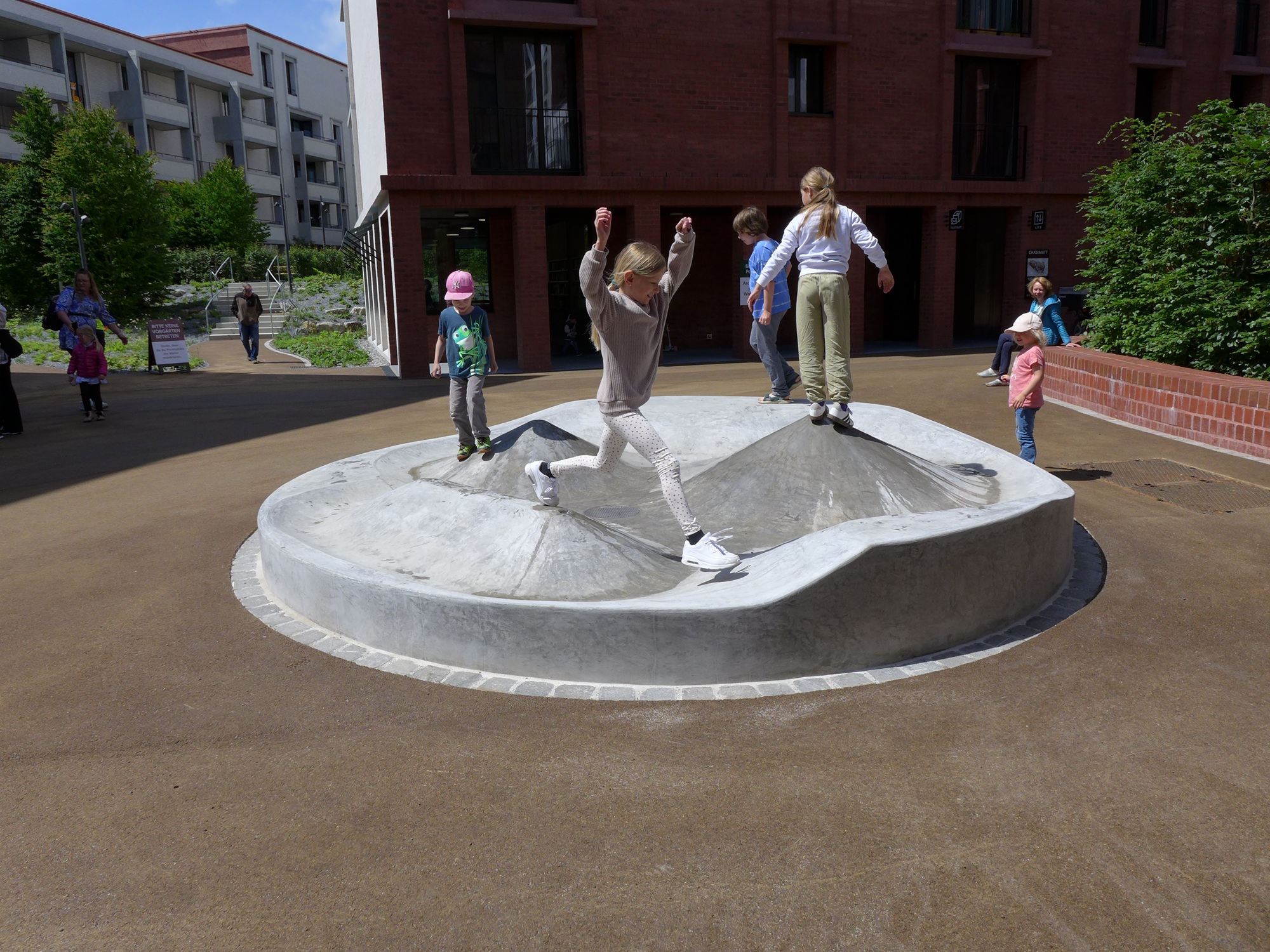 CH Risch Rotkreuz Jeu d’eau en béton