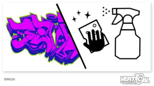 Pulizia graffiti