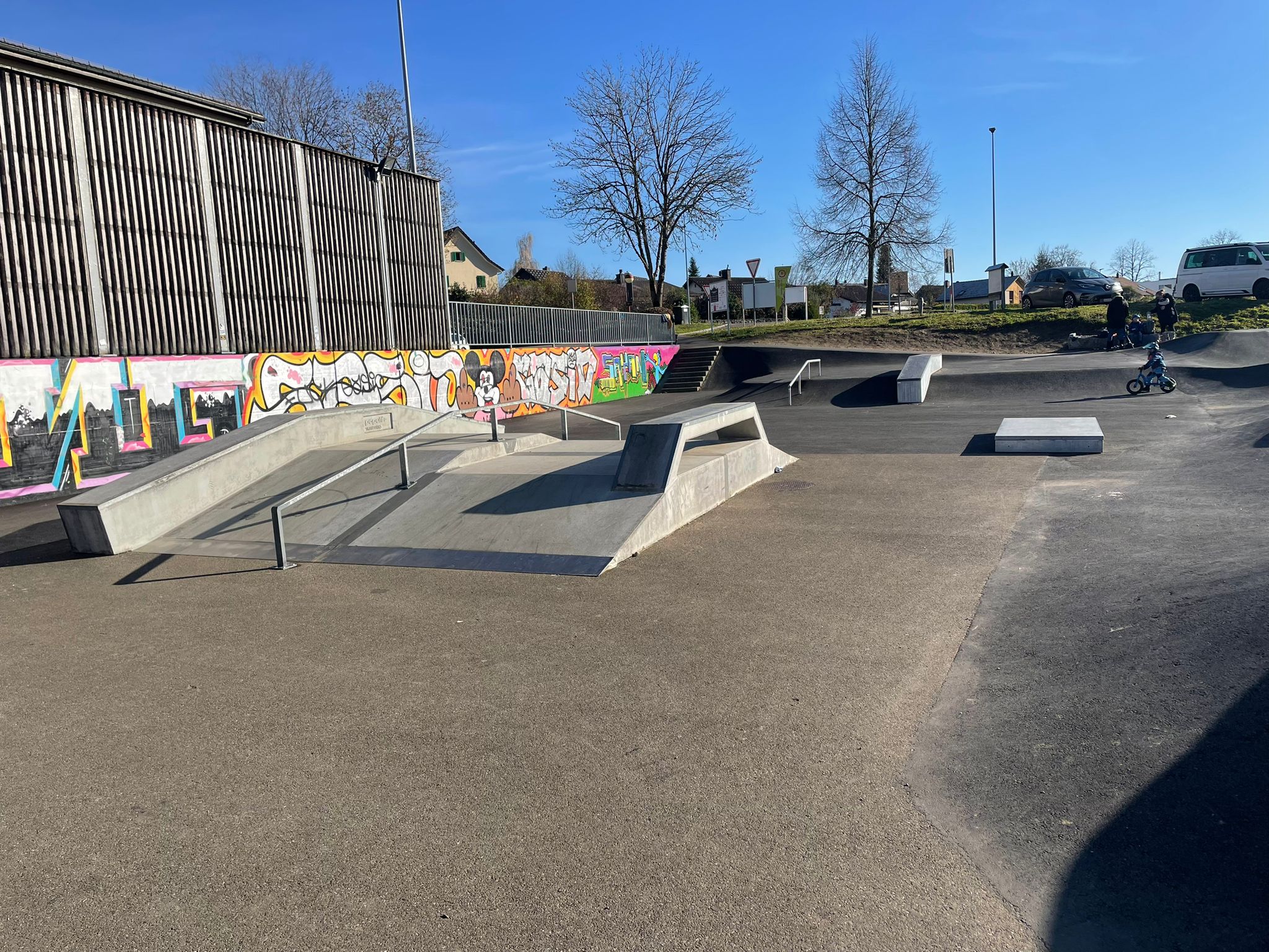 CH Hombrechtikon – Nuovi obstacle e spostamento di elementi skate