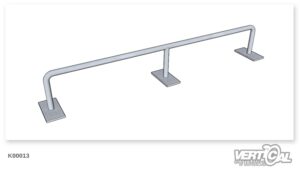 Rail dritto tubo tondo stile tondo 3m