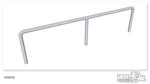 Rail dritto tubo tondo stile tondo 3m