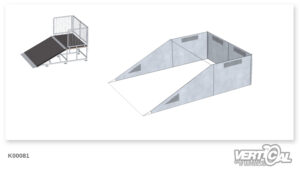 Enclosure for Bank 950 25° 2.4m