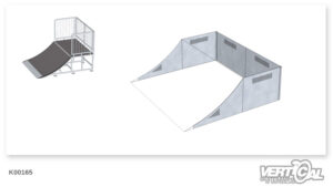 Enclosure for Quarterpipe 950 2.64m