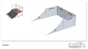 Rivestimento per Quarterpipe 1000 3m