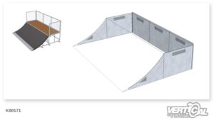 Enclosure for Quarterpipe 1000 4.5m