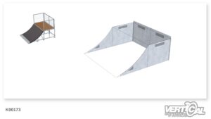 Enclosure for Quarterpipe 1200 3m