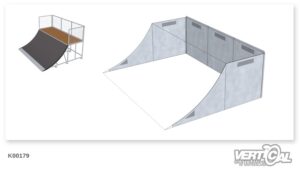Chiusura per Quarterpipe 1500 4.5m