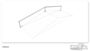 Rail 2/2 up-down 600 R