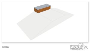 Ledge 1/3 flat