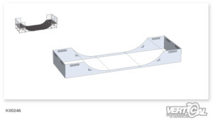 Enclosure for Microramp 800 2.64m