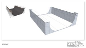 Recinzione per Halfpipe “Kingsize 4” 4500 18m