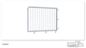 Side Railing Can be Used on the Left or Right