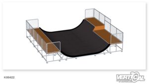 Miniramp 1000 7,5 m + estensione destra 3 m