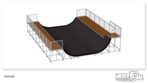 Miniramp 1400 10.5m + Left Extension 1.5m