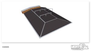 Pyramid Big 600x 3 + Ledge + Rail F x 2