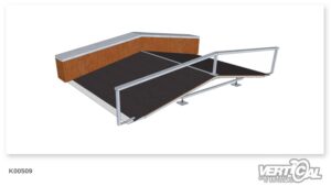 Box da tetto 400 2.4m + Ledge + Rail F