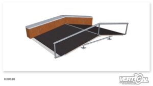 Box da tetto 400 2.4m + Ledge + Rail R