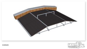 Pandora Box 600 Big x 2 + Ledge + Rail F
