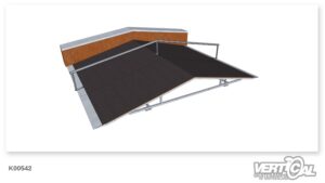 Roof Box 600 (1.32m+2.4m) + Ledge 600 + Rail R