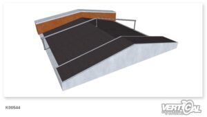 Roof Box 600 (1.32m+2.4m) + Ledge 600 + Rail F + Roof Ledge 800