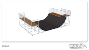 Miniramp 1600 x 6m + Left Extention 1,5