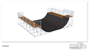 Miniramp 1600 x 7,5m + estensione sinistra 1,5m