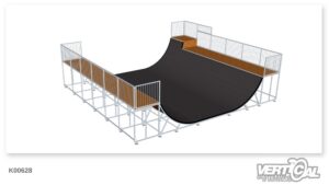 Miniramp 1600 x 9m + Right Extention 1,5
