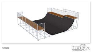 Miniramp 1600 x 9m + Left Extention 3,0