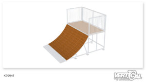 Travi in legno per Quarterpipe 1500 3m