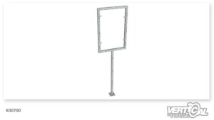 K00700 Support for Info Panel 50 X 80