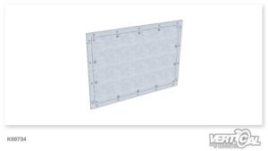 Portello di servizio 0,6 x 0,9 m per involucro