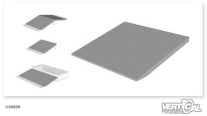 Plaque Granite Element K2 pour Kicker/Bank/A-Frame