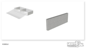 Pieds Granite Element P2 pour banc