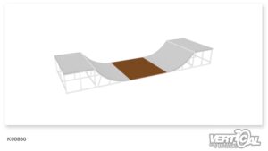 Échange sous la surface de roulement Microrampe 950 2,64 m