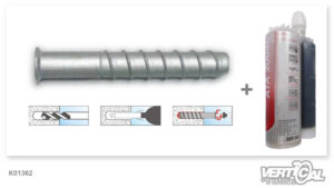 Asphalt Screws + Mortar