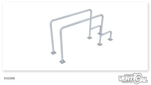 U Bar 1200 Combi (Galvanized)