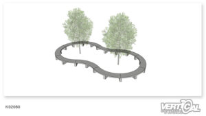 Ring Bench 2 Trees